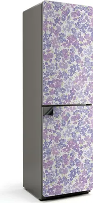 Obrázok produktu pre Kvetinový vzor v pastelových farbách - Magnetický kryt na chladničku - Magnetická fólia do kuchyne - Magnetická dekorácia na chladničku - Samolepiaca magnetická tabuľa - Magnetická fólia na dvere chladničky - 60x205 cm