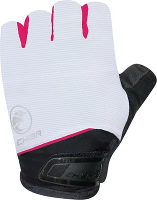 Produktbild von CHIBA BioXCell Lady - Radhandschuhe Damen, weiß, Größe L, mit Gelpolsterung...