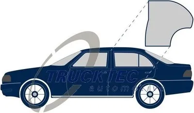 Obrázok produktu pre Tesnenie zadných dverí pre Mercedes /8 W114 W115 A1157301378