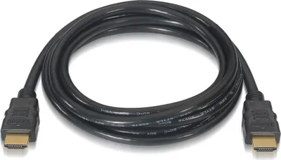 Produktbild von AISENS A120-0118, 0,5 m, HDMI Typ A (Standard), HDMI Typ A (Standard), 3D, 18 Gbit/s, Schwarz