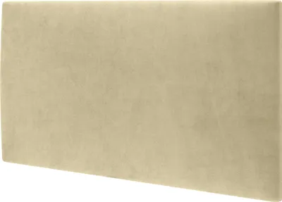 Produktbild von STEGU Quadrat Polsterpaneel Wandkissen Wandpolster Kopfteil Velours Beige 30x30 cm