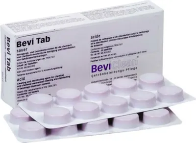 Zdjęcie produktu dla Bevi Tab - środek czyszczący kwaśny, tabletki czyszczące, сena za sztukę