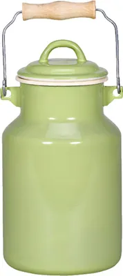Produktbild von Krüger Milchkanne "Juist" creme/grün 2 l 13 cm