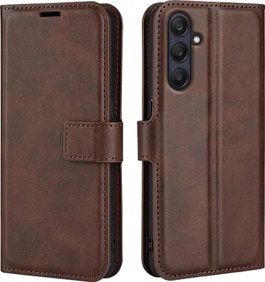 Produktbild von Samsung Galaxy A26 Hülle - Coverup Deluxe Klapphülle - Dunkelbraun