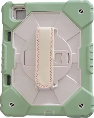 Produktbild von Tasche für iPad Air 5/Air 4 10.9" mit Ständer und Schultergurt Grün