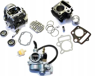 Zdjęcie produktu dla Cylinder Głowica Gaźnik 70 139FMB 4T Junak Romet Barton Zipp Czoper Loncin