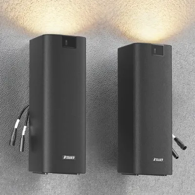 Obrázok produktu pre 400W vonkajší Bluetooth reproduktor, vodeodolný, s LED osvetlením, určený na montáž na stenu