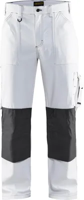 Produktbild von Blakläder Maler- Arbeitshose 1091 1210 1098 weiß/dunkelgrau, Farbe:weiß/dunkelgrau, Größe:D104 (D26)