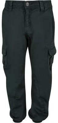 Image de Urban Classics - Pantalon de jogging cargo pour garçons TN595 (158-164) (vert bouteille)