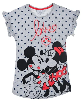 Produktbild von Minnie Mouse Nachthemd Schlafshirt Pyjama-Shirt kurzarm , Größe:104