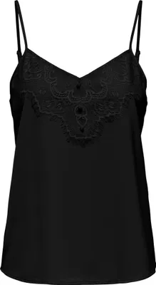 Produktbild von JDY Elegantes Spitzen Top V-Neck Shirt Ärmellos mit Spaghettiträger JDYSISI Größe: S