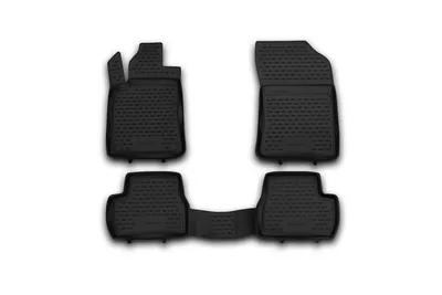 Image de ELEMENT Tapis de sol 3D en caoutchouc compatibles avec Citroën DS3, à partir de 2010 | 4 pièces