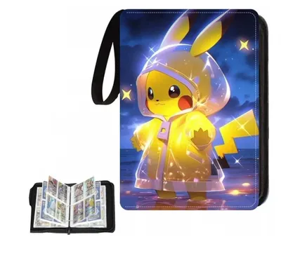 Produktbild von Pokémon Sammelalbum für pokemon Karten Sammelalbum,50 Seiten 400 Karten Kapazität,Sammelkarten Album,Geschenk für Kinder