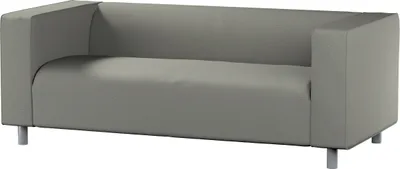 Produktbild von Dekoria Bezug für Klippan 2-Sitzer Sofa, grau, Sofahusse, Klippan 2-Sitzer