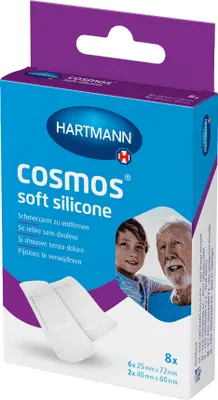Obrázek produktu pro Cosmos měkké silikonové sádrové pásky 2 velikosti 8 ks