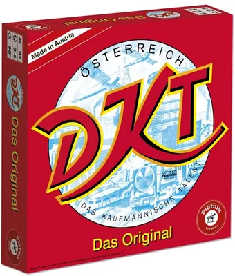 The image shows the front of a board game box for DKT Classic.