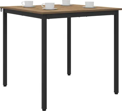 Produktbild von Esstische 80 x 80 x 75 cm Holzwerkstoff Artisan-Eiche