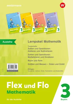 Produktbild von Flex und Flo 3. Lernpaket Mathematik: Für die Ausleihe. Für Bayern