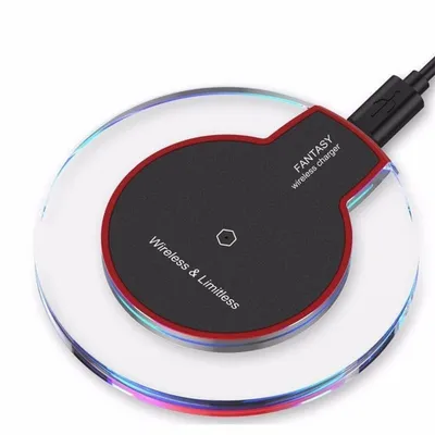 Obrázek produktu pro Ultra tenké bezdrátové nabíjení QI pro telefony iOS a všechny smartphony podporující standard QI