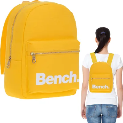 Produktbild von Rucksack Damen Freizeitrucksack Damenrucksack Bench Daypack small klein Handtaschenrucksack Mädchen backpack 64158 3200 Gelb Sonnengelb + Schlüsseletui
