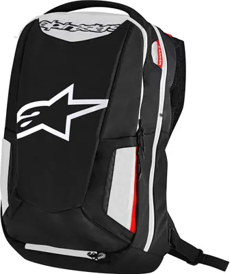 Produktbild von Alpinestars City Hunter Rucksack, schwarz/weiß, 16 - 25 ltr. (M)