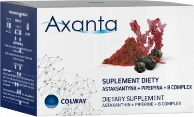 Image de Astaxanthin Plus - un antioxydant puissant avec du collagène et des vitamines - découvrez les propriétés secrètes dans 1 capsule Colway