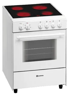Produktbild von Meireles Elektroherd E604W.1 55L 4 Zonen Weiß