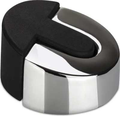 Produktbild von 4 x Bodentürstopper JEAN Chrom poliert Ø 45 mm Höhe 25 mm Türstopper für Bodenmontage