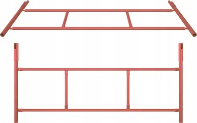 Zdjęcie produktu dla Rusztowanie Warszawskie Modułowe 163cm | Zestaw 6 Ram Długich 200kg/m2