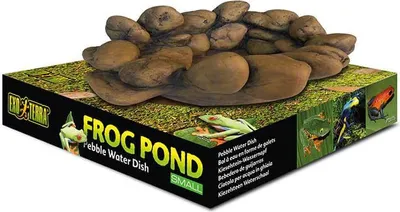 Produktbild von Exo Terra Wasserschale für Frösche / Frog Pond Pebble Water Dish, Größe: L