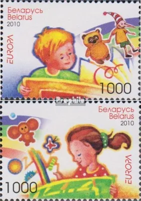 Produktbild von Briefmarken Weißrussland 2010 Mi 802-803 (kompl.Ausg.) postfrisch Kinderbücher