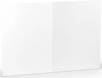 Produktbild von Briefkarte Paperado B6 HD PL weiß RÖSSLER 16407209 240x169mm gerippt