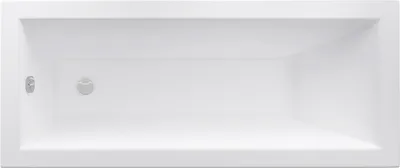 Produktbild von Mexen Cubik rechteckige Badewanne 180 x 90 cm, weiß - 55031809000
