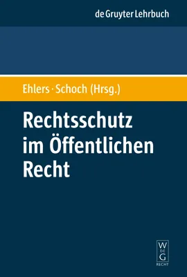 Produktbild von Rechtsschutz im Öffentlichen Recht