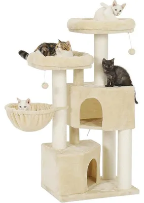 Immagine prodotto di Tiragraffi per gatti DJ487481, 126 cm, beige