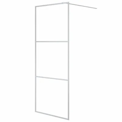 Produktbild von vidaXL Duschwand für Begehbare Dusche Silbern 80x195 cm ESG-Klarglas