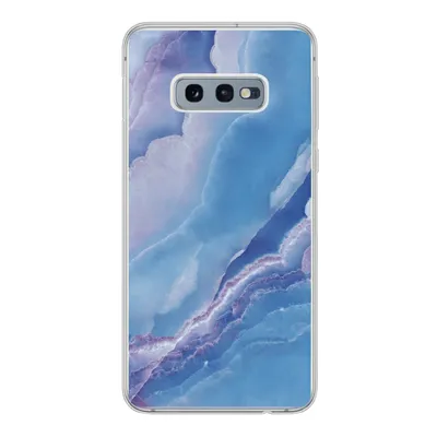 Produktbild von MuchoWow® Handyhülle Schutzhülle Hülle für Samsung Galaxy S10e Natursteine - Lila - Mineralien Silikon Softcase Handy Hülle - Handy