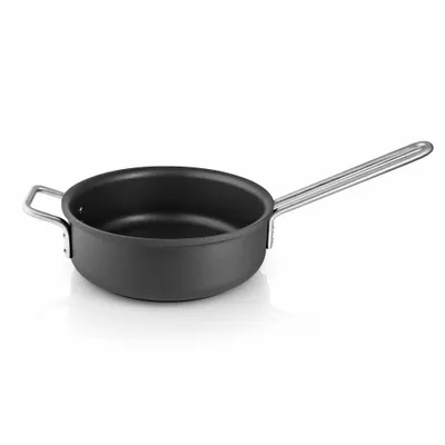 Zdjęcie produktu dla Eva Solo Sauteuse Professinal, patelnia do smażenia, odlew aluminiowy, czarna, 24 cm, 204725