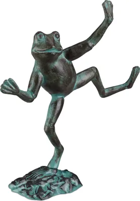 Produktbild von relaxdays zahradní figurka žáby
