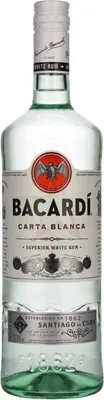 Produktbild von Bacardi Ron Carta Blanca Superior 37,50 % 1,00 Liter