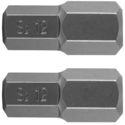 Produktbild von Sechskant-Bit 12 x 30 mm, S2 x 2 Stück.