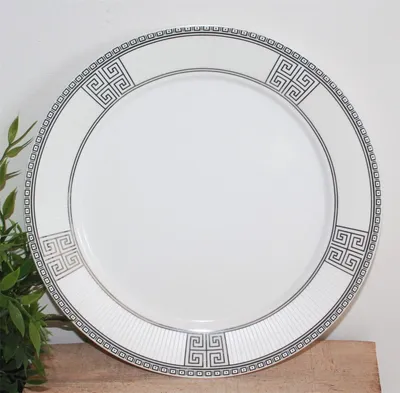 Produktbild von 013-008, Teller 1 Stk Essteller Dessertteller Bangkog Ø 26 cm, Ornamente