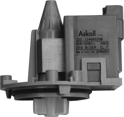 Produktbild von Askoll Ablaufpumpe 18W, Pumpe kompatibel zu Electrolux, Zanussi, Privileg 74082932