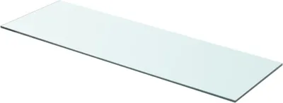 Immagine prodotto di The Living Store Mensola in vetro trasparente 80 cm x 25 cm