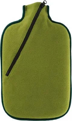 Produktbild von Öko Wärmflasche 2,0L mit Softshell Bezug, Bettflasche, Wärmekissen, Bambus