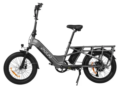 Produktbild von Pixar PLUS7 48V 20,4Ah Fat Tire Elektrofahrrad Grau