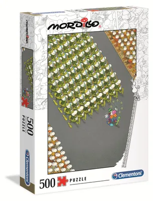 Produktbild von Clementoni, Humor und Satire 500 Teile Guillermo Mordillo Der Marsch puzzle, Bunt