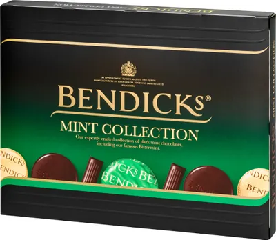 Produktbild von Bendicks Mint Collection Pfefferminztaler Zartbitterschokolade 200g