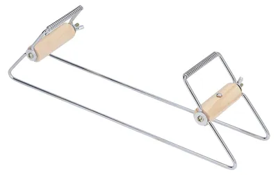 Perlenwebstuhl aus Edelstahl, 29,5 cm, für Armbänder und Ketten