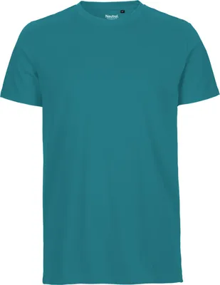Produktbild von Neutral O61001 | Mens Fitted T-Shirt +GOTS- - Farbe: Teal - Größe: M